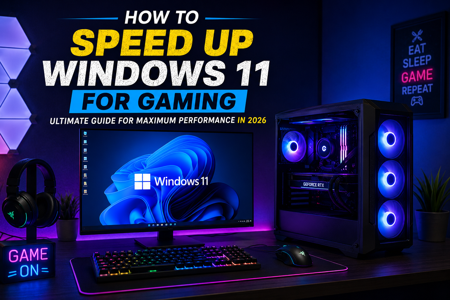 How to Speed Up Windows 11 for Gaming