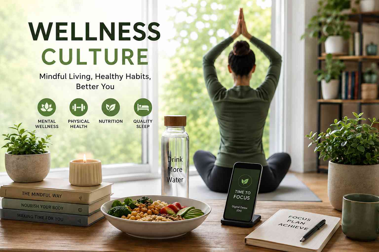 Modern Living and the Rise of Wellness Culture