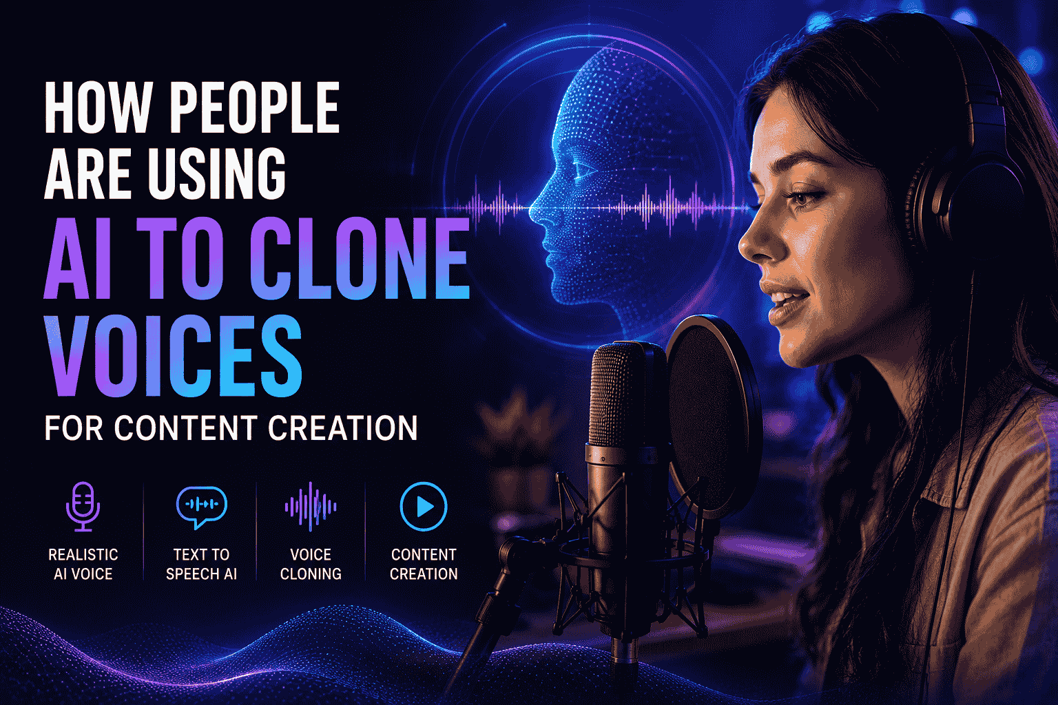 AI to Clone Voices for Content Creation